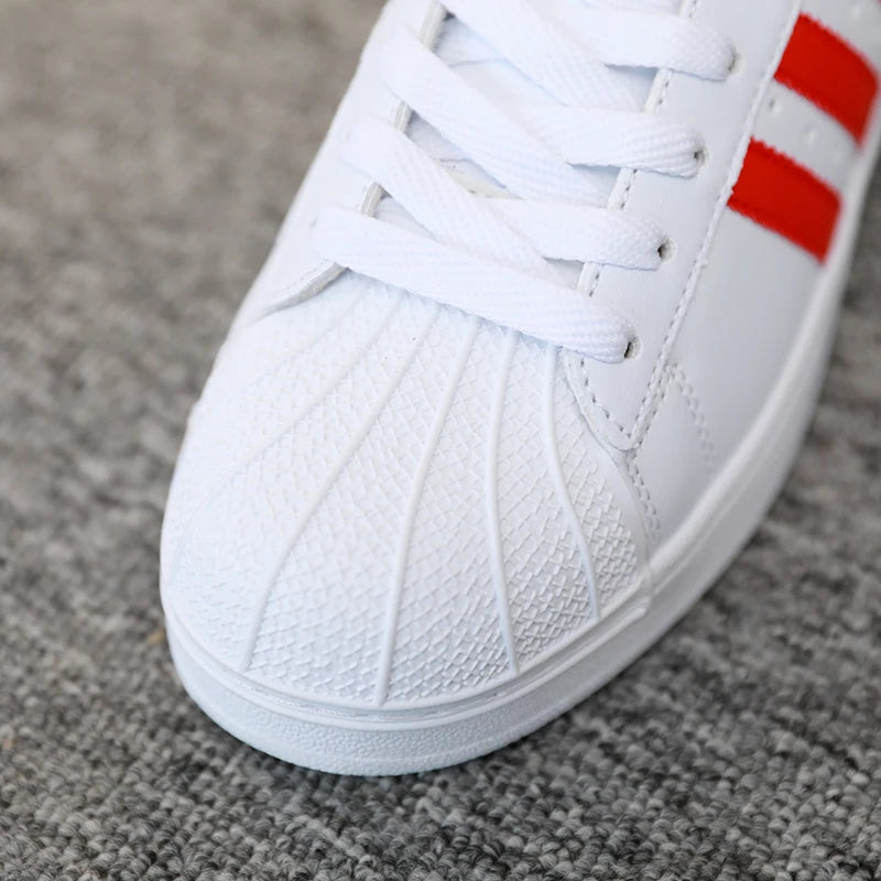 2025 Men Sports Shoes Fashion Casual Flats Vulcanize Shoes Ladies Outdoor Walking Sneakers Women Comfortable Classical Shoe Bre