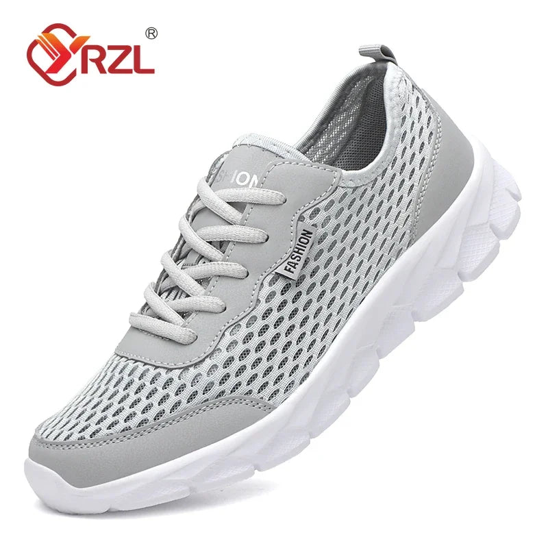 YRZL Tennis Shoes for Men Lightweight Sneakers High Quality Breathable Outdoor Athletic Jogging Sport Running Walking Man Shoes