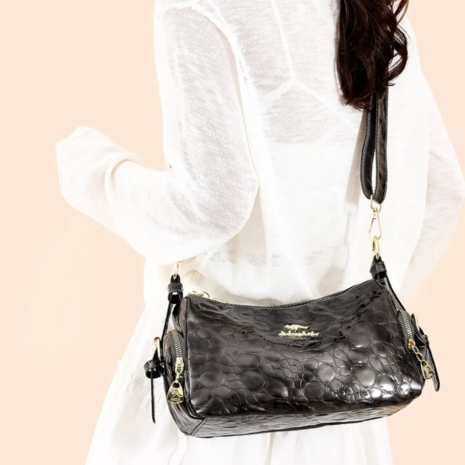 Genuine Brand High Quality Patent Leather Casual Tote Luxury Handbags Women Bags Designer Shoulde Hand Crossbody Bags for Women