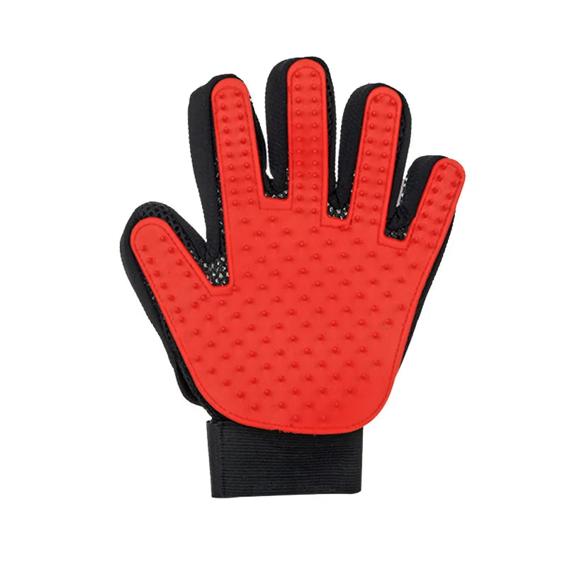 Hot Sell 1PC Cat Hair Remove Gloves Rubber Pet Beauty Cleaning Grooming Effective Massage Dog Combs Floating Brush 6 Color - Qoraheyhub