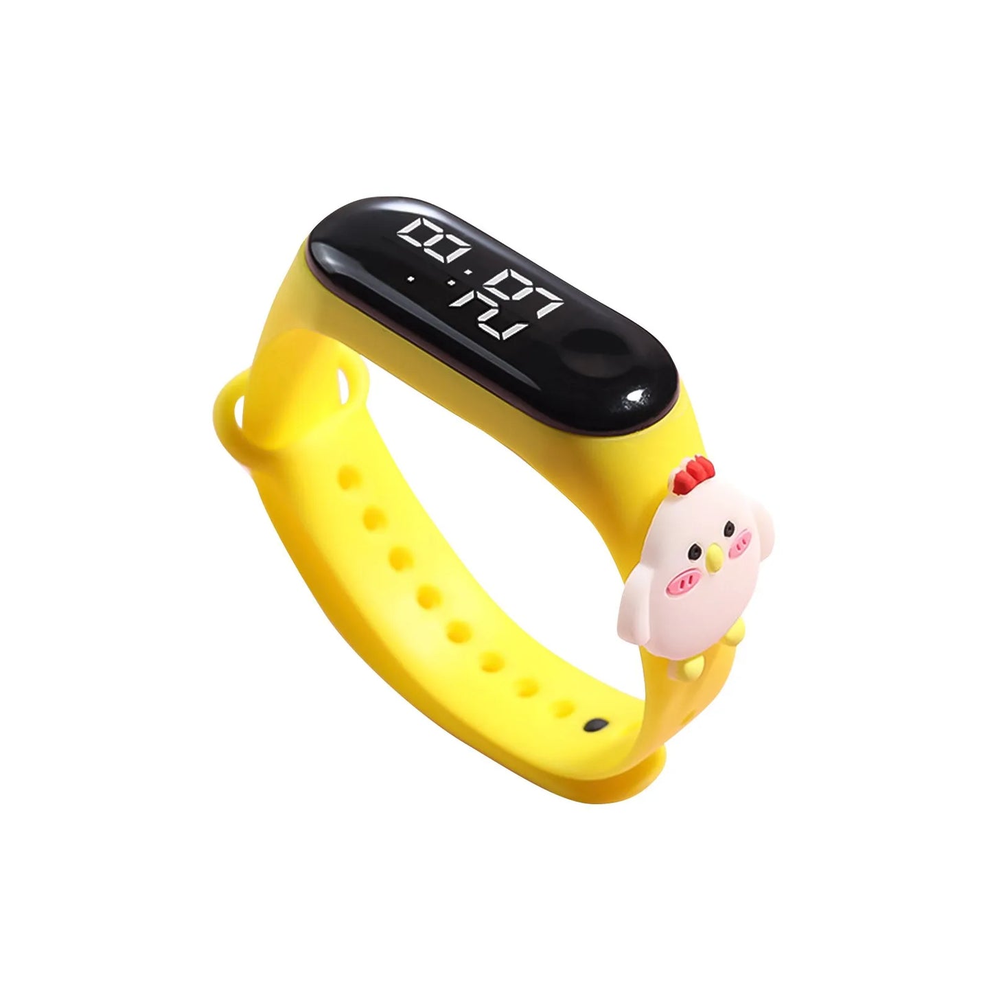Multi-color Smart Watch For Children Boy Girl Fashion LED Digital Wrist Watches Silicone Strap Waterproof Sport Watch Relogio - Qoraheyhub