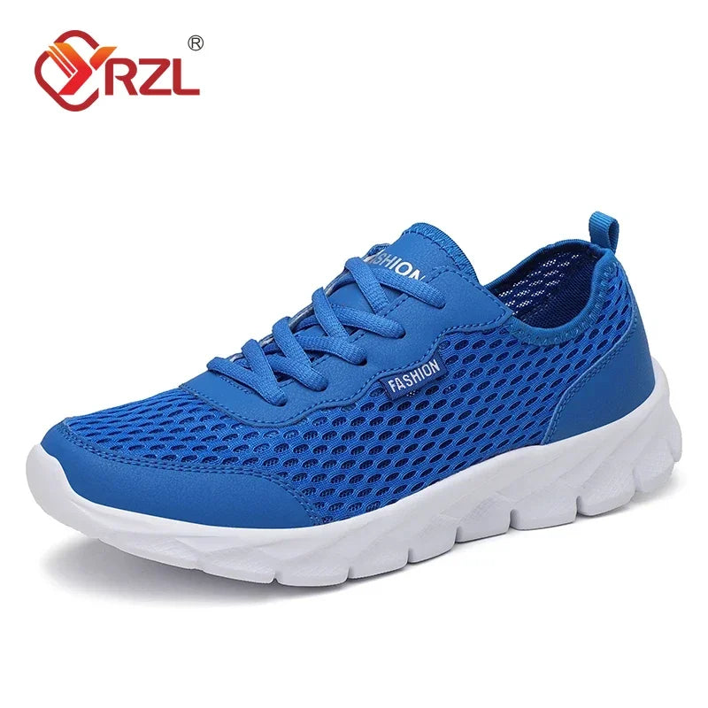 YRZL Tennis Shoes for Men Lightweight Sneakers High Quality Breathable Outdoor Athletic Jogging Sport Running Walking Man Shoes