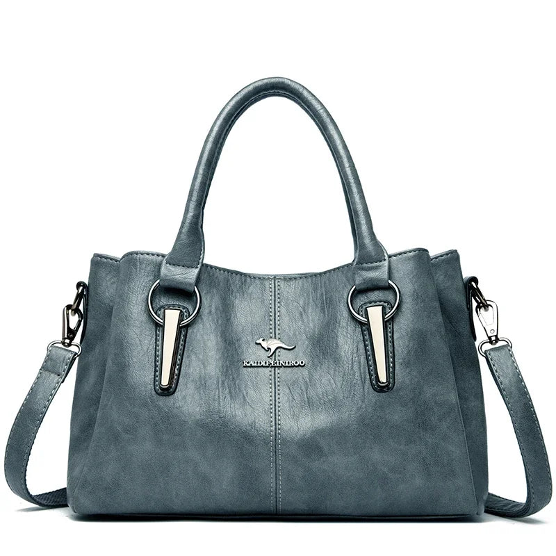 High-quality Soft Leather Luxury Handbags Women Bags Designer High-capacity Ladies Crossbody Hand Bags for Women 2024 Sac A Main