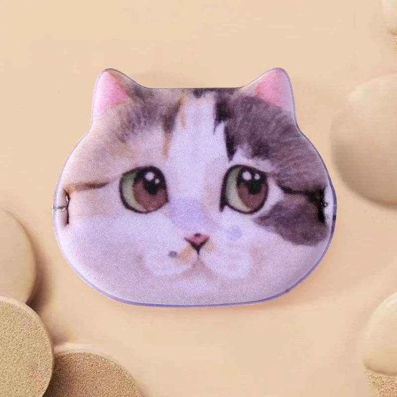 1/4pcs Kitty Air Cushion Powder Puff Cute Cat Cosmetic Puffs Hydrophilic Non-latex Facial Foundation Beauty Tool Dry Wet Makeup