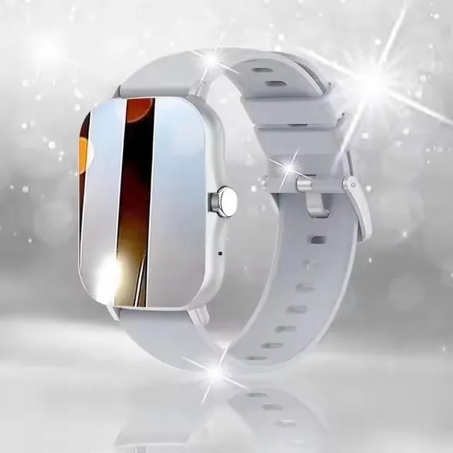 2025 Smart Watch 2.01‘’ Full Touch Amoled BT Call Sport Waterproof Watches Heart Rate Blood Pressure SmartWatch for Men Women - Qoraheyhub