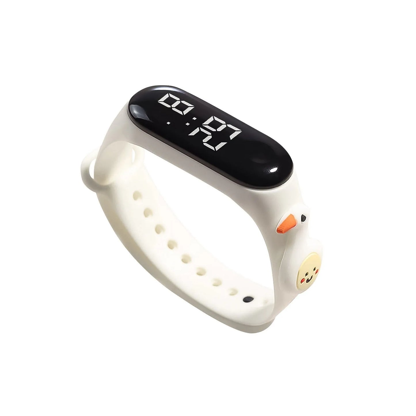 Multi-color Smart Watch For Children Boy Girl Fashion LED Digital Wrist Watches Silicone Strap Waterproof Sport Watch Relogio - Qoraheyhub
