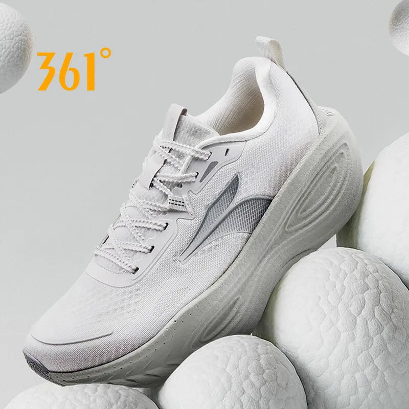 361 Degrees PopBlaze 5 Men Running Shoes New Cushioning Thick-soled Breathable Non-slip Outdoor Jogging Male Sneakers 672532212
