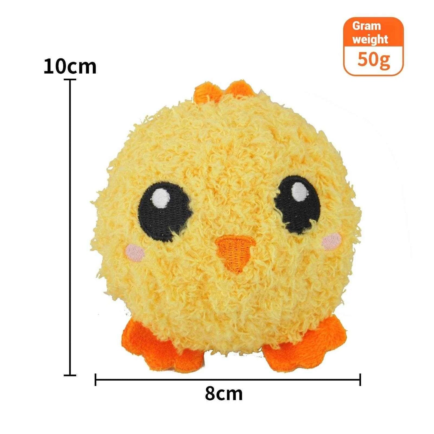New Sell Well Cute Chicken Squeak Dog Toy Chew Tpr Ball Plush Cartoon Deer Frog Pet Toy For Small Medium Dogs Toys