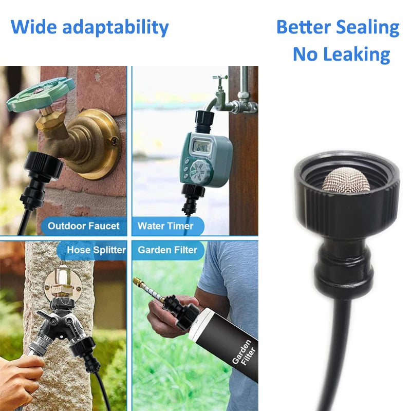 6/9/12/15/18m Outdoor Cooling Patio Misting System Fan Cooler Water Mist Gardenhouse Spray Hot fog misting system