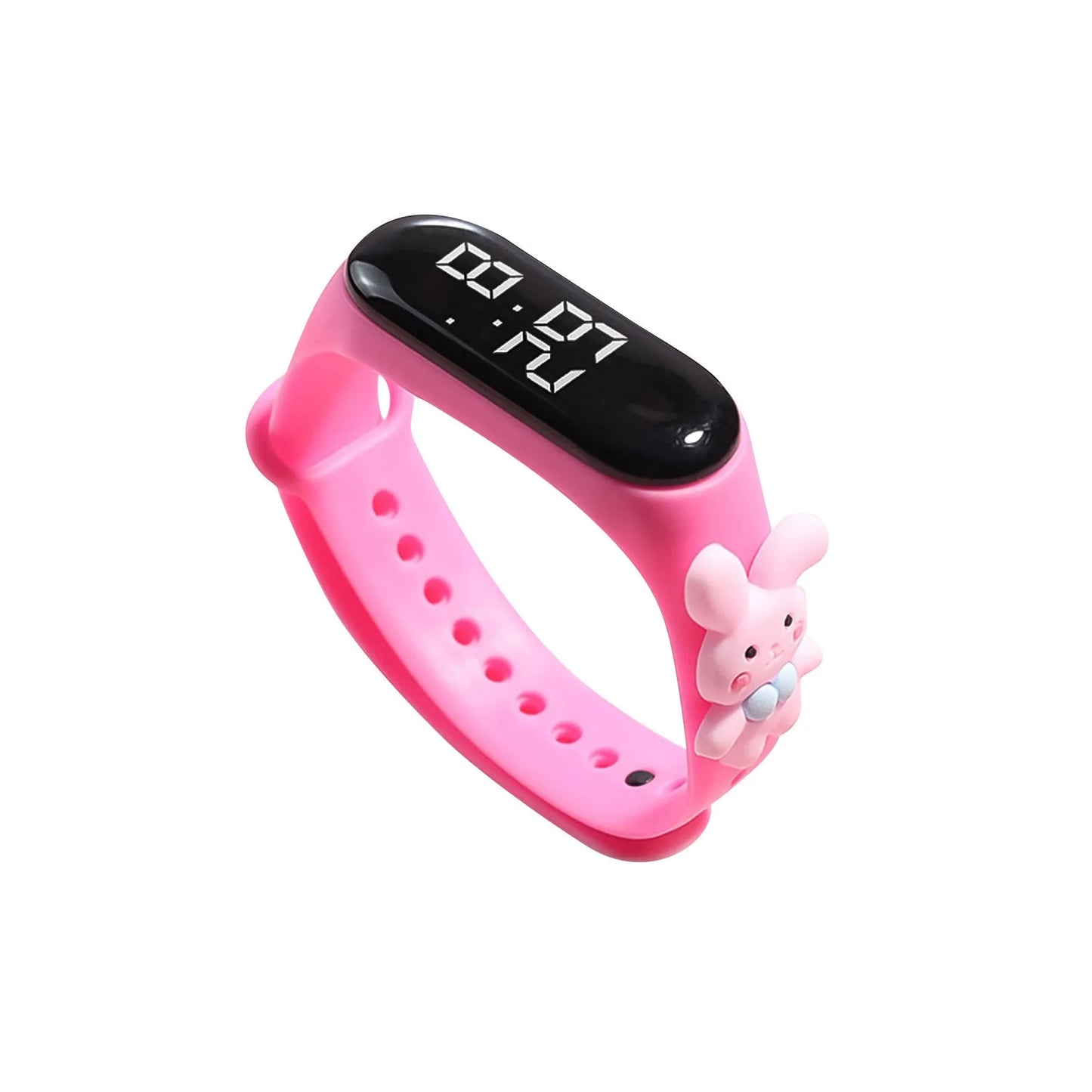 Multi-color Smart Watch For Children Boy Girl Fashion LED Digital Wrist Watches Silicone Strap Waterproof Sport Watch Relogio - Qoraheyhub