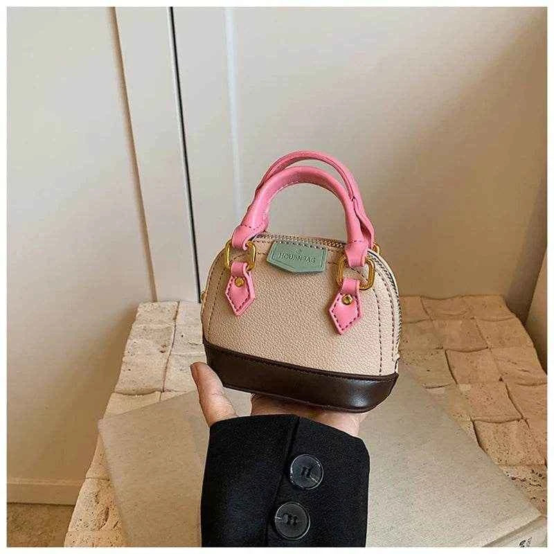 High-Grade Sense Mini Bags for Women 2024 New PU Leather Zipper Crossbody Bag Fashion Lipstick Earphone Coin Purse