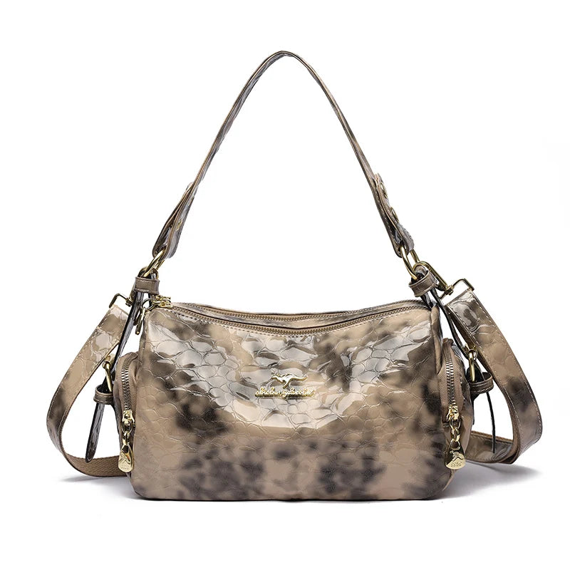 Genuine Brand High Quality Patent Leather Casual Tote Luxury Handbags Women Bags Designer Shoulde Hand Crossbody Bags for Women