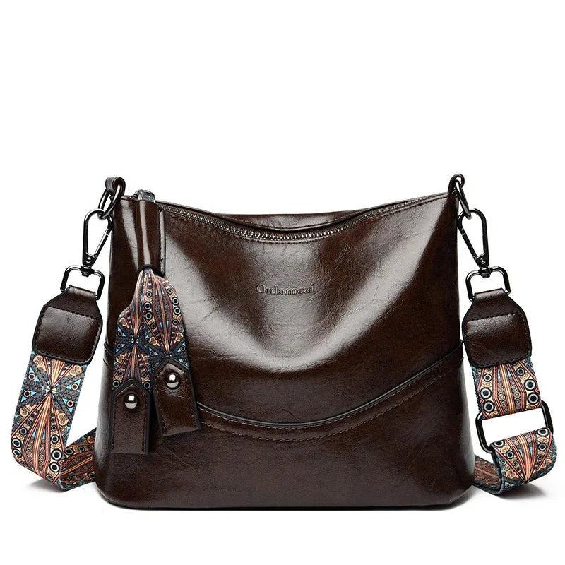 Luxury Designer Shoulder Crossbody Bags High-quality Leather Women Bags 2025 Fashion Ladies Handbags Crossbody Messenger Bag Sac
