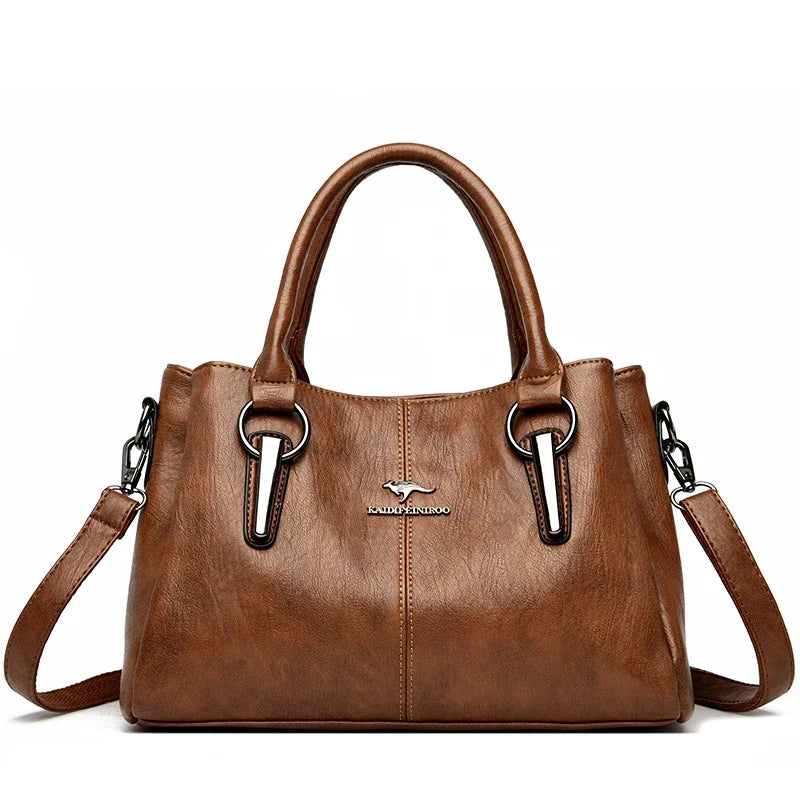 High-quality Soft Leather Luxury Handbags Women Bags Designer High-capacity Ladies Crossbody Hand Bags for Women 2024 Sac A Main