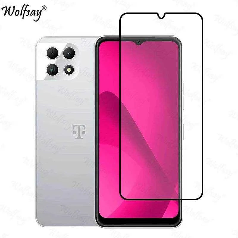Full Cover Screen Protector For T-Mobile REVVL 7 Tempered Glass For T-Mobile REVVL 7 Pro Screen Glass For T-Mobile REVVL 7 Glass