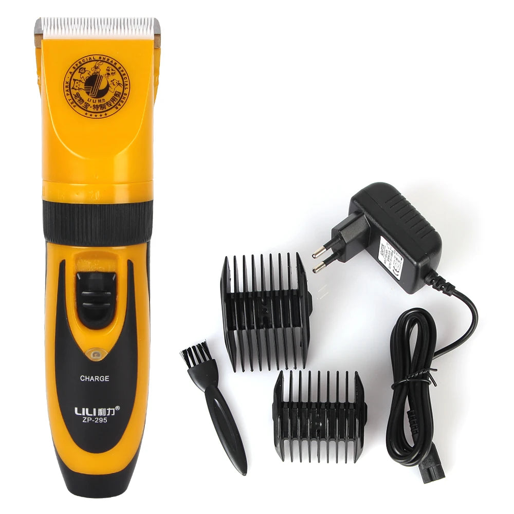 Haircut Trimmer Shaver Set Electric Scissors for Rabbit Cat Puppy Grooming Clipper Cutter Pet Hair Clipper Ceramic Blade - Qoraheyhub