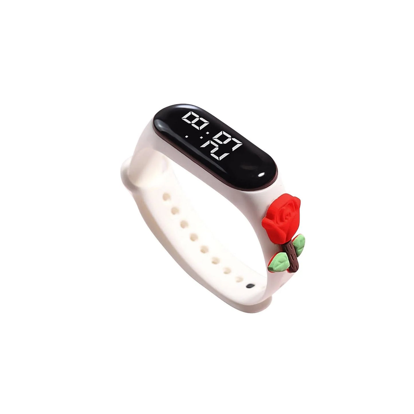 Multi-color Smart Watch For Children Boy Girl Fashion LED Digital Wrist Watches Silicone Strap Waterproof Sport Watch Relogio - Qoraheyhub