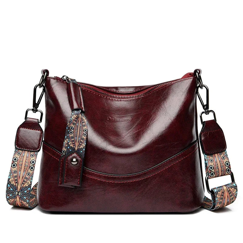 Luxury Designer Shoulder Crossbody Bags High-quality Leather Women Bags 2025 Fashion Ladies Handbags Crossbody Messenger Bag Sac