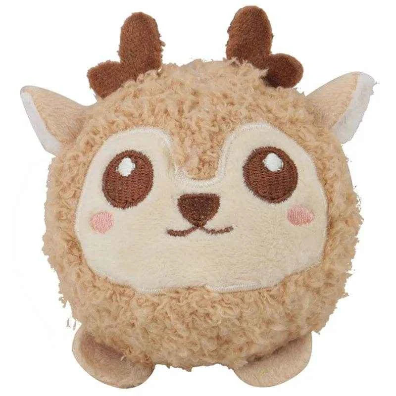 New Sell Well Cute Chicken Squeak Dog Toy Chew Tpr Ball Plush Cartoon Deer Frog Pet Toy For Small Medium Dogs Toys