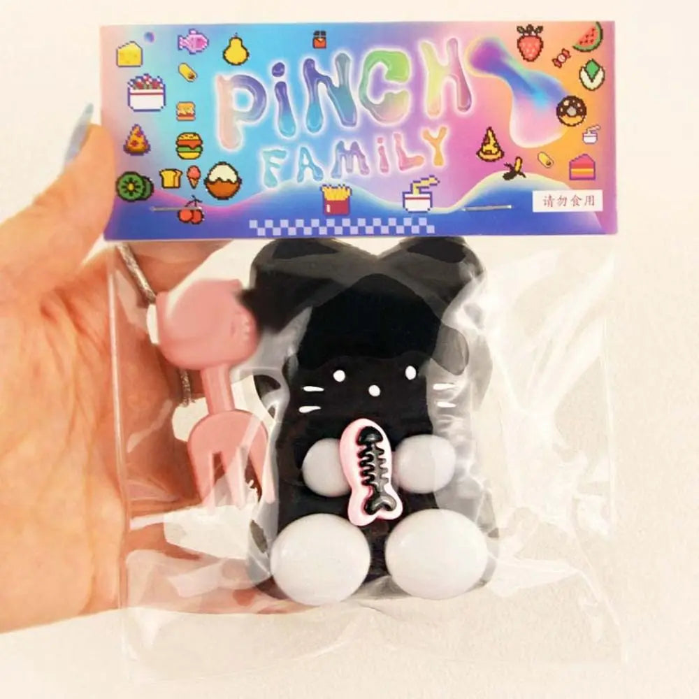 Cute Taba Squishy Hamster Squeeze Toy Cartoon Fidgets Toy Funny Plush Pinch Decompression Toy Stress Relief For Kids Adults Gift - Qoraheyhub