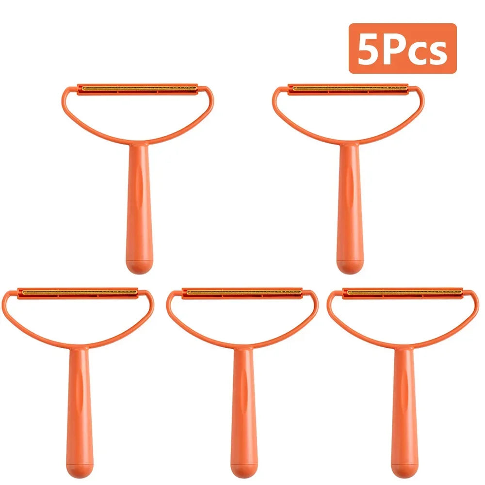 1-50Pcs Clothes Hair Scraper Pet Manual Lint Removal Coat Clothes Double Sided Hair Removal Shaver Brush Tool for Carpet Wool - Qoraheyhub