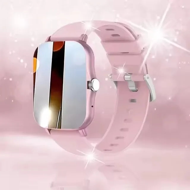 2025 Smart Watch 2.01‘’ Full Touch Amoled BT Call Sport Waterproof Watches Heart Rate Blood Pressure SmartWatch for Men Women - Qoraheyhub