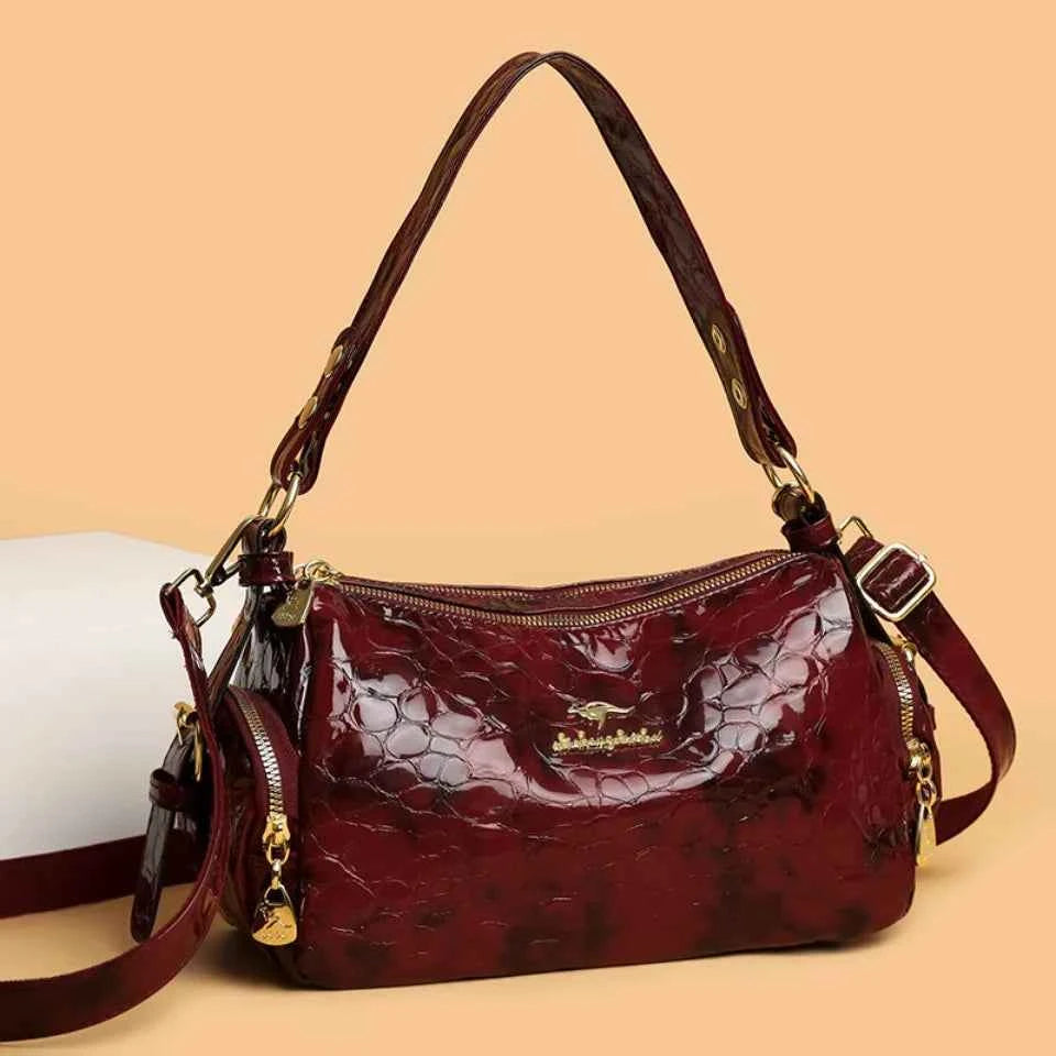 Genuine Brand High Quality Patent Leather Casual Tote Luxury Handbags Women Bags Designer Shoulde Hand Crossbody Bags for Women