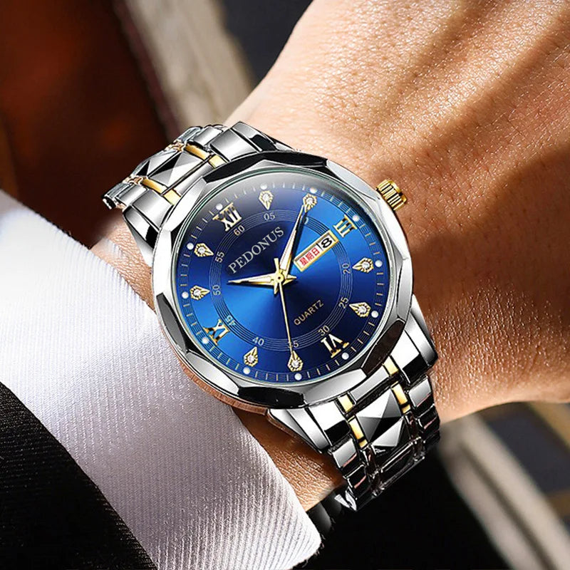 UTHAI CQ386 Casual and fashionable Men watch, waterproof and luminous quartz watch, light luxury clock gift,watches for man - Qoraheyhub