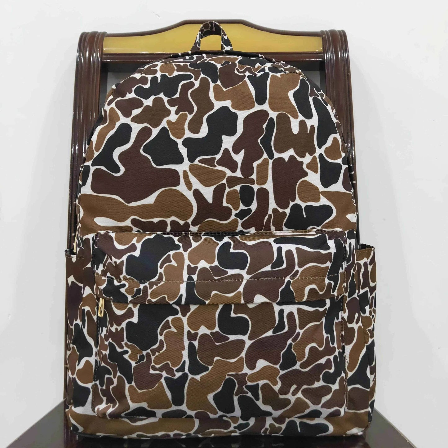 Wholesale RTS Factory Children Camo Grey Backpack Travel Daypack Toddler Outdoor Portable Teen Girl Boy Kids Boutique School Bag