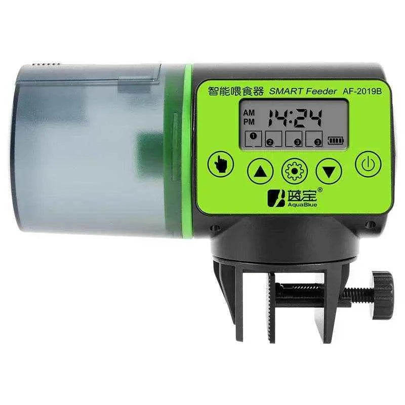 Cool Automatic Fish Feeder Digital Fish Tank Aquarium Electrical Plastic Timer Feeder Food Feeding Dispenser Tool Fish Feeder