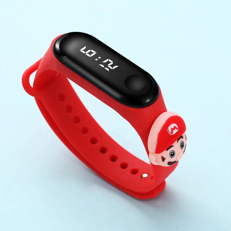 Waterproof Sports Watch for Kids Cartoon Dinosaur Unicorn Toys Children Led Digital Electronic Watch for Boys Girls Bracelet - Qoraheyhub