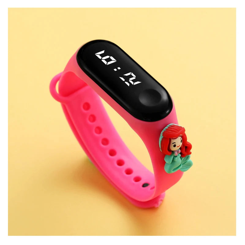 Waterproof Sports Watch for Kids Cartoon Dinosaur Unicorn Toys Children Led Digital Electronic Watch for Boys Girls Bracelet - Qoraheyhub