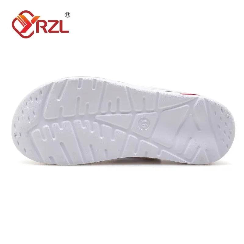 YRZL Sandals Unisex Soft Non-slip Wear-resistant Casual Mens Sandals Comfortable High Quality Beach Shoes Outdoor Slippers Men - Jewelrieshub - white / 44 - jewelrieshub.com - Qoraheyhub - white / 44