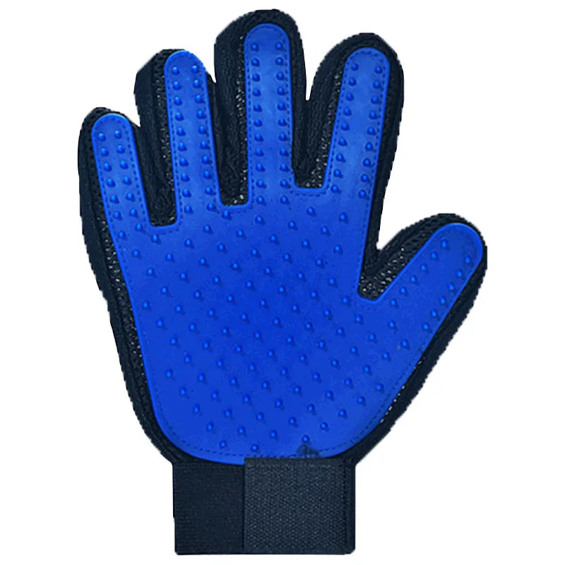 Hot Sell 1PC Cat Hair Remove Gloves Rubber Pet Beauty Cleaning Grooming Effective Massage Dog Combs Floating Brush 6 Color - Qoraheyhub