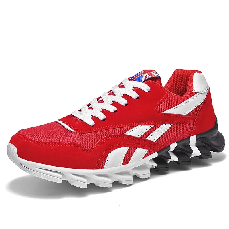 Men's Large Size 46-48 Running Walking Shoes Lightweight Breathable Mesh Cushioned Non-Slip Outdoor Casual Jogging Sneakers
