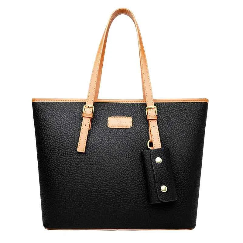 Genuine Brand High Quality Leather Casual Tote Luxury Handbags Women Bags Designer Shoulder Top-handle Bags for Women Sac