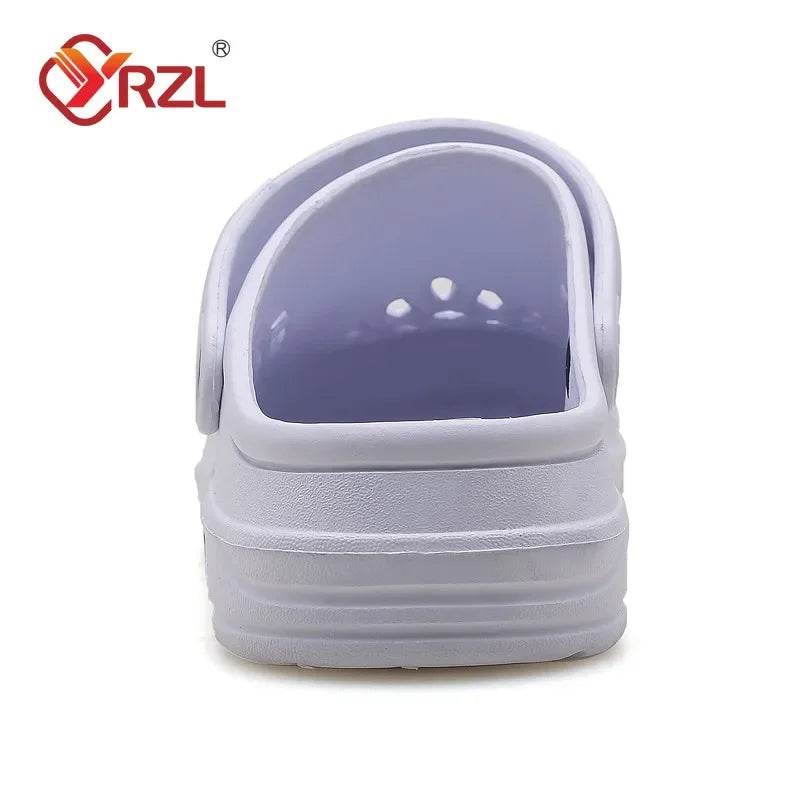 YRZL Sandals Unisex Soft Non-slip Wear-resistant Casual Mens Sandals Comfortable High Quality Beach Shoes Outdoor Slippers Men - Jewelrieshub - white / 44 - jewelrieshub.com - Qoraheyhub - white / 44