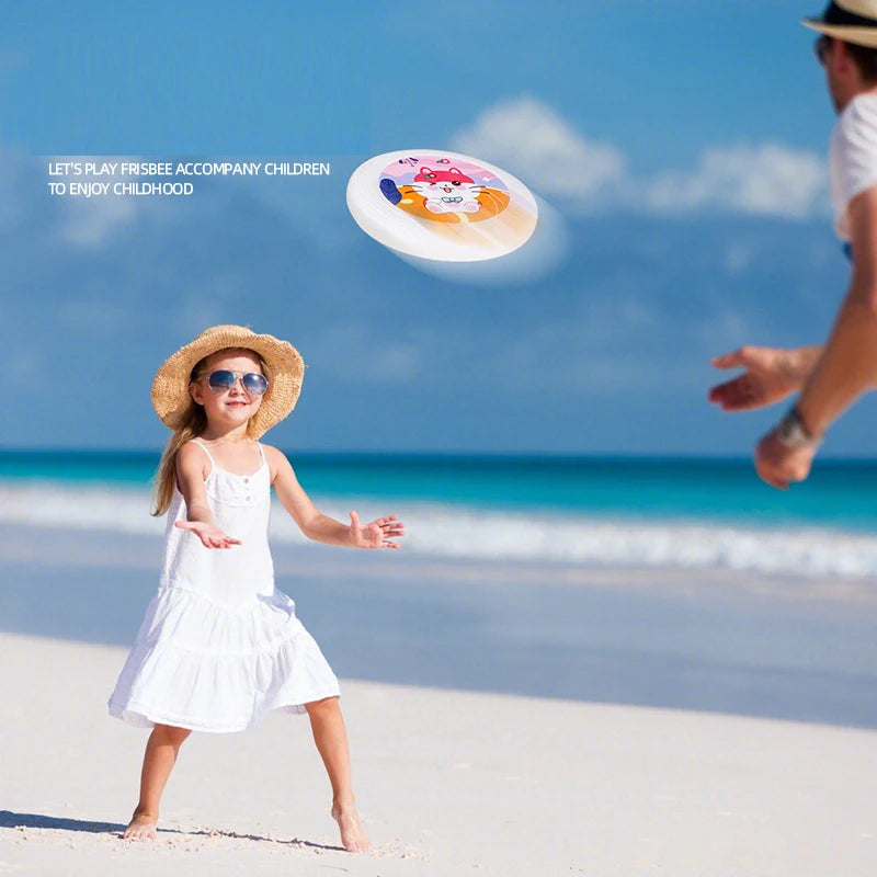 Outdoor Sports Flying Disk Led Flying Saucer Children Hand Throwing Disc Parent-Child Interactive Toys Dogs Flying Saucer Game - Qoraheyhub