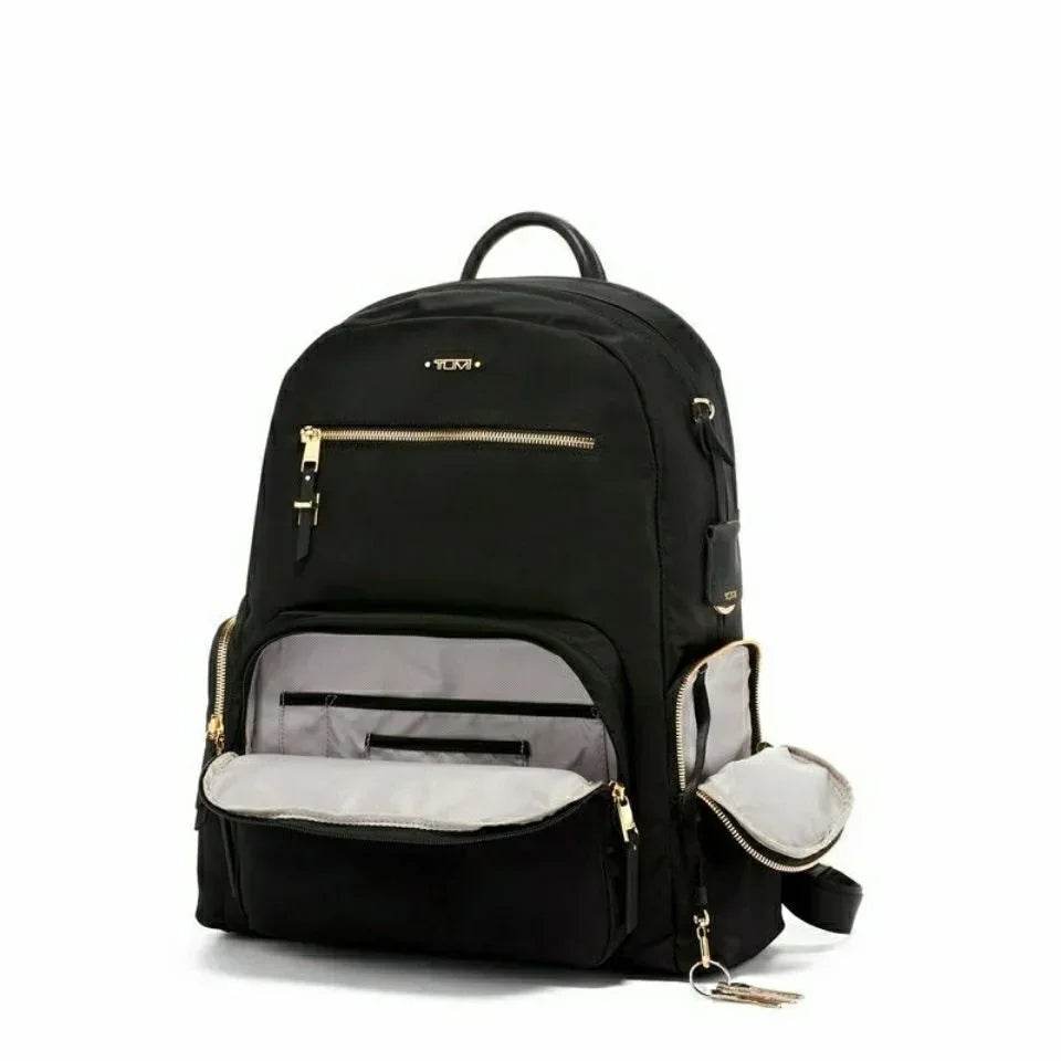 New women's bag 196300 ballistic nylon leisure backpack large capacity waterproof travel bag Jewelrieshub United States / black United States / black-