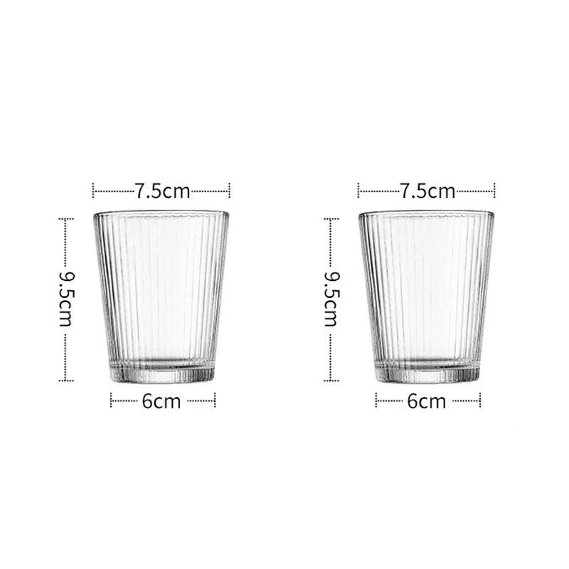 1.6L Heat Resistant Glass Cold Water Kettle And Cups Transparent Stripe Coffee Teaware Stainless Steel Lid Jug Kitchen Accessory Qoraheyhub Kettle 1.6L / CHINA Kettle And 2 Cups / CHINA 2 Cups / CHINA Kettle 1.6L / CHINA-Kettle And 2 Cups / CHINA-2 Cups / CHINA-