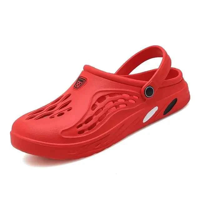 Men Sandals Lightweight Casual Shoes EVA Soft Sole Hole Shoes Plus 49 Clogs Outdoor Beach Falt Slippers Garden Shoes