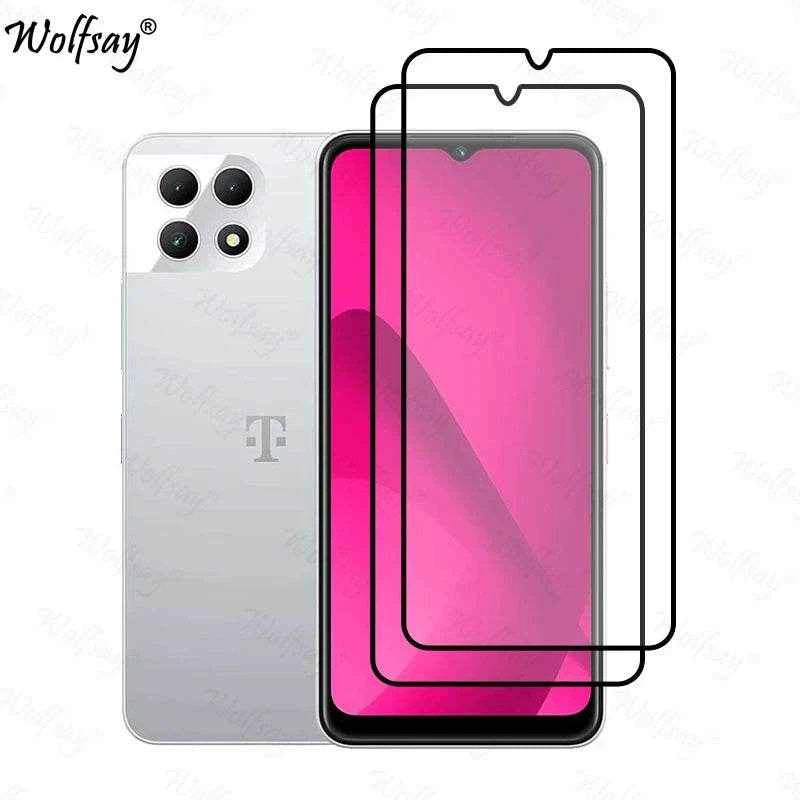 Full Cover Screen Protector For T-Mobile REVVL 7 Tempered Glass For T-Mobile REVVL 7 Pro Screen Glass For T-Mobile REVVL 7 Glass