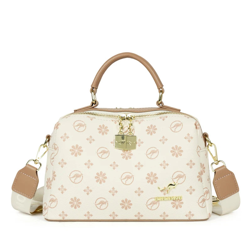 Genuine Luxury Women Handbags and Purses Brand Designer Crossbody Bags High Quality Printed Leather Shoulder Messenger Bag Totes