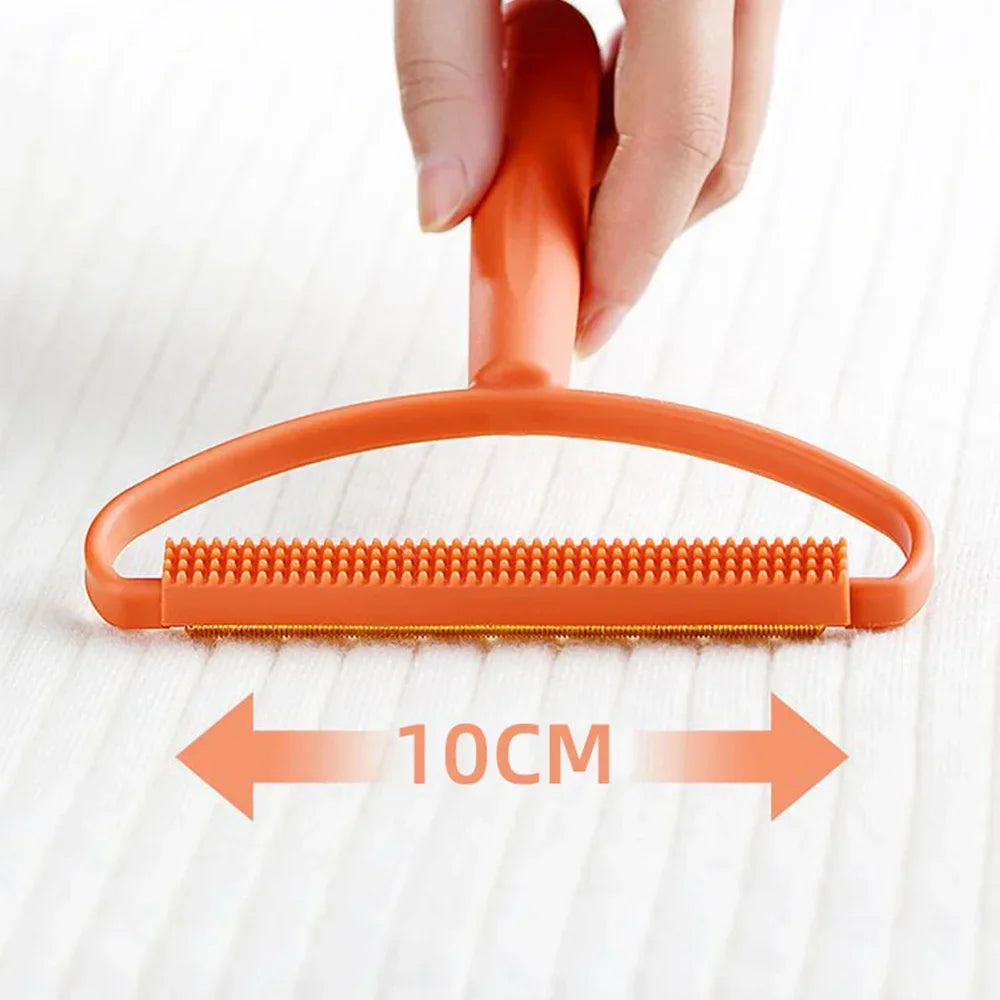 1-50Pcs Clothes Hair Scraper Pet Manual Lint Removal Coat Clothes Double Sided Hair Removal Shaver Brush Tool for Carpet Wool - Qoraheyhub