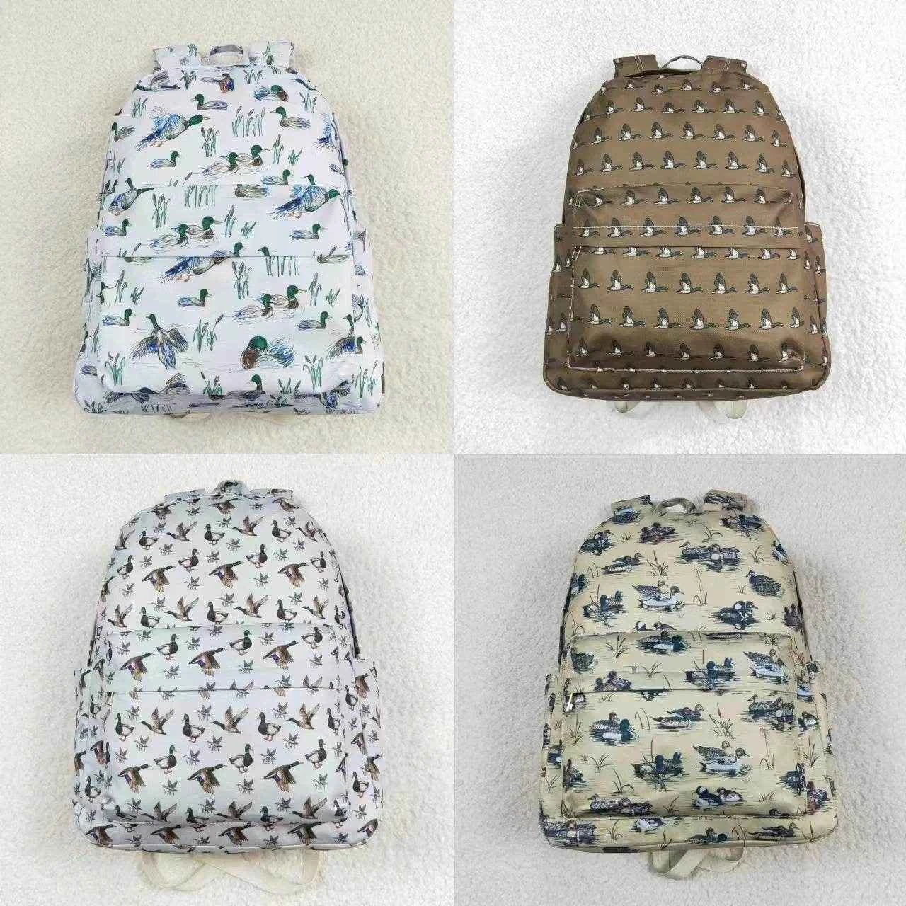 Wholesale Children Baby Boy Girl Backpack Boutique Ducks Daypack Toddler Outdoor Portable Kids School Bags