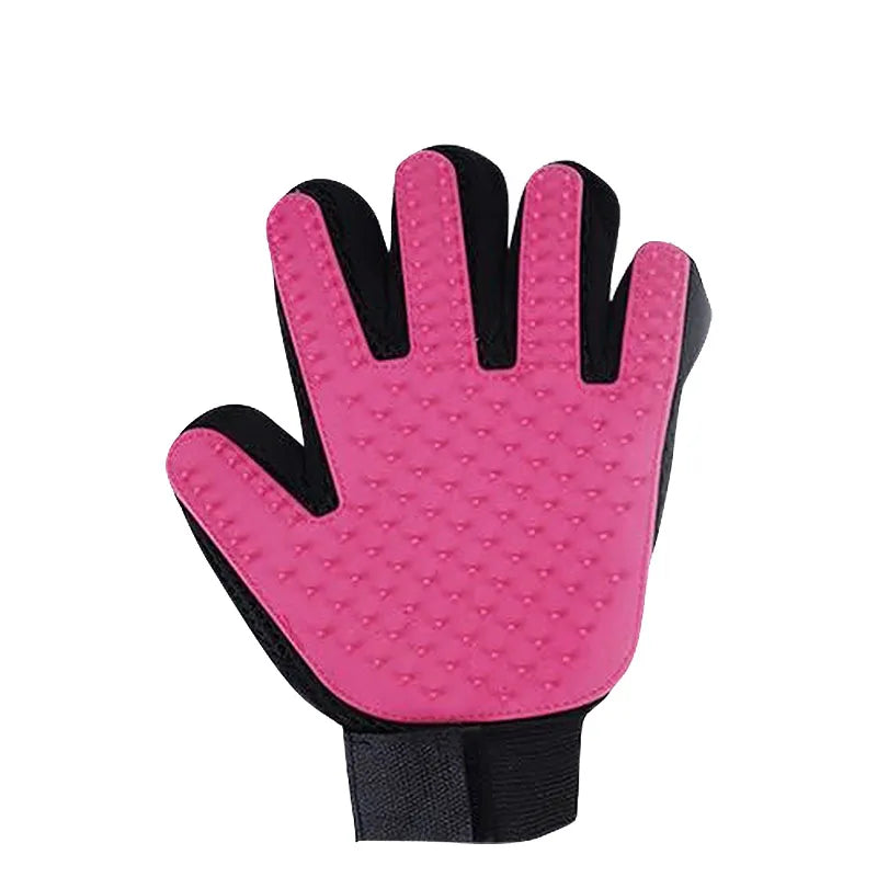 New hot Sell 1PC Cat Hair Remove Gloves Rubber Pet Beauty Cleaning Grooming Effective Massage Dog Combs Floating Brush 6 Color - Qoraheyhub