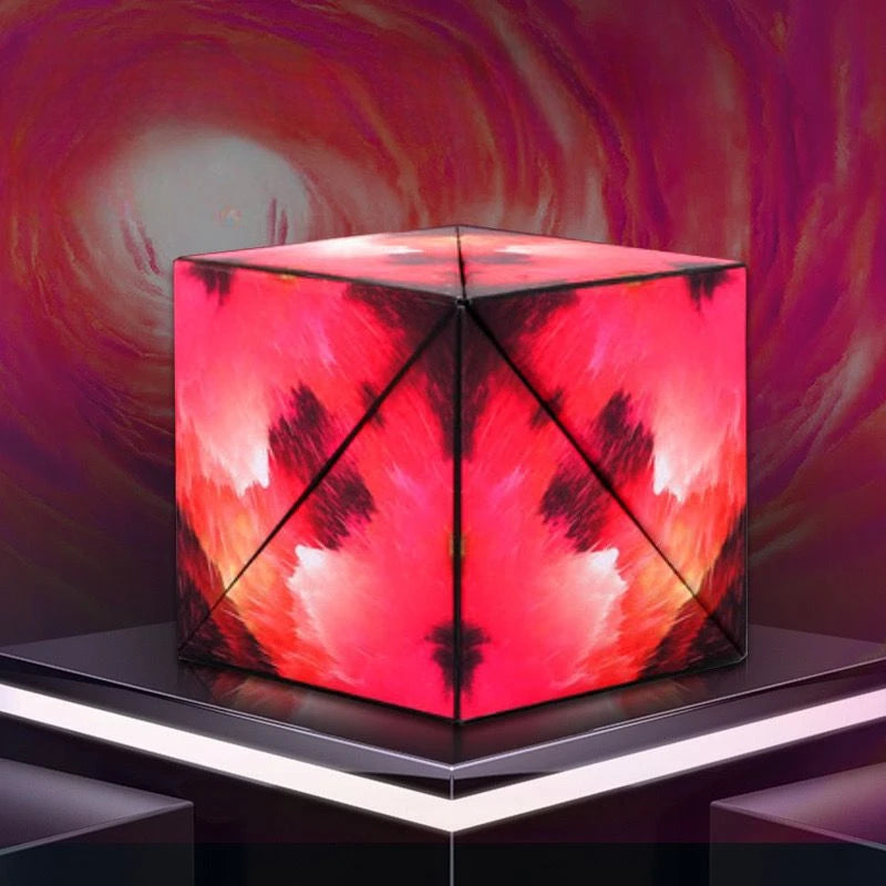 Magic Infinite Cosmic Cube Shasibo Cubes Magnetic Changeable Cubes Magnetic Cubes Magnet Fidget AntiStres Flip Cubic Puzzle Toys - Qoraheyhub