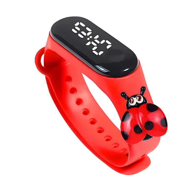 Waterproof Sports Watch for Kids Cartoon Dinosaur Unicorn Toys Children Led Digital Electronic Watch for Boys Girls Bracelet - Qoraheyhub