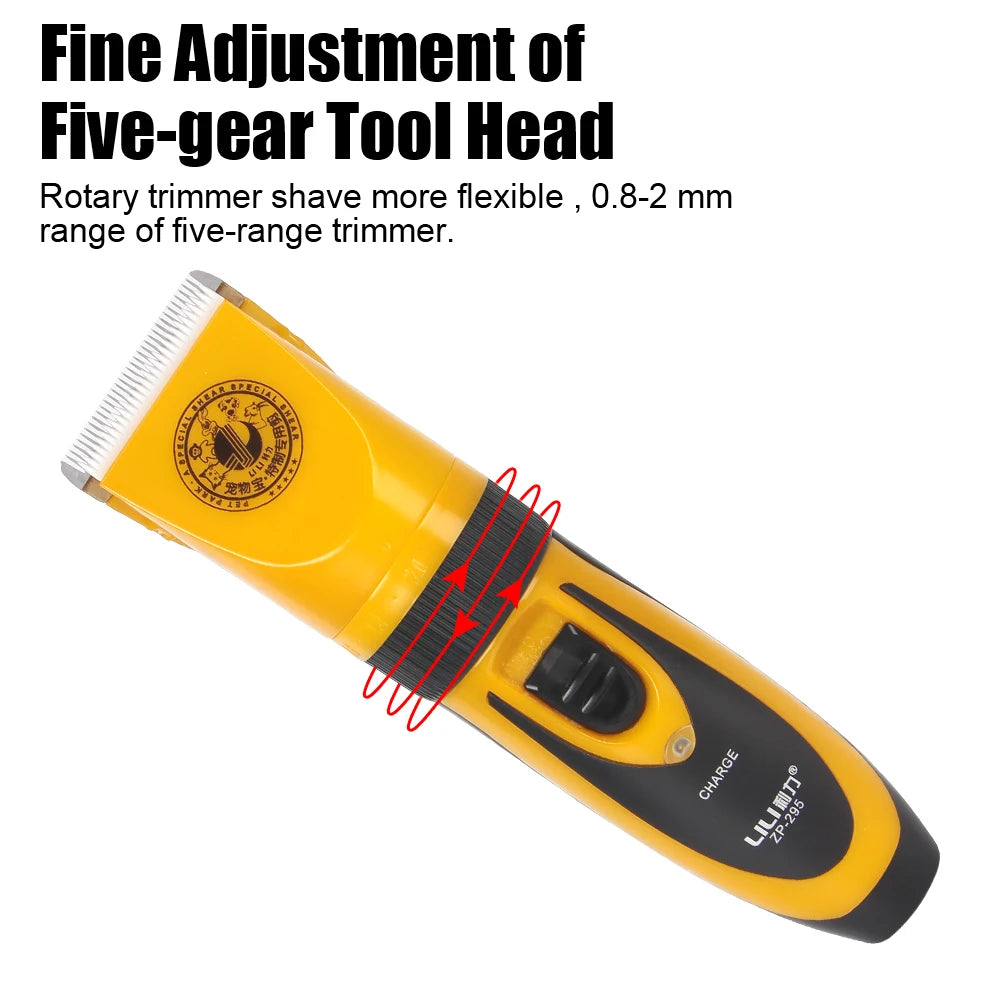 Haircut Trimmer Shaver Set Electric Scissors for Rabbit Cat Puppy Grooming Clipper Cutter Pet Hair Clipper Ceramic Blade - Qoraheyhub