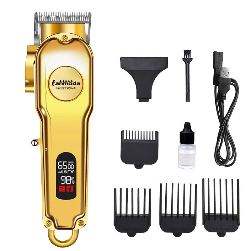 Professional Pet Hair Clipper for Dogs & Cats Electric Puppy Trimmer Rechargeable Animals Grooming Shaver Hair cutter Machine - Qoraheyhub